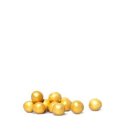 פנינים זהב מבריק XL